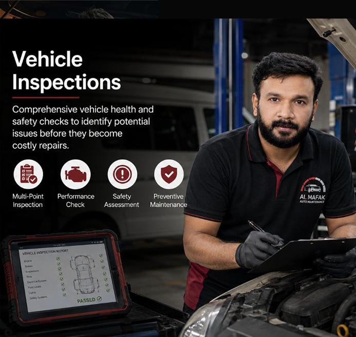 Comprehensive vehicle inspections